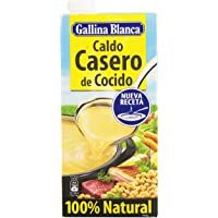 Gallina Blanca - Caldo casero de cocido - 100% Natural - 1 l - [pack de 3]